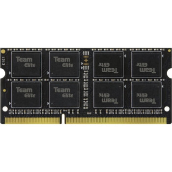 TeamGroup Μνήμη RAM S/O 8GB DDR3 PC 1600 Team Elite retail (TED3L8G1600C11-S01)
