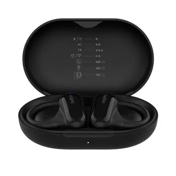 SOUNDFORM CLEARFIT OPEN-EAR WIRELESS EARBUDS,BLACK