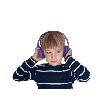 SOUNDFORM KIDS HEADPHONES USB-C, PURPLE