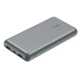 20K POWER BANK, USB-A & C 15W, SPACE GREY