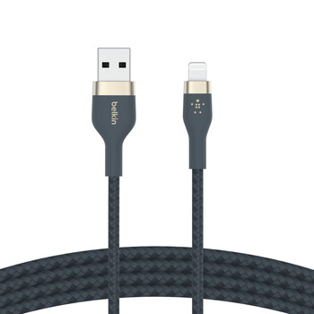BOOST CHARGE™  USB-A to LTG_silicone, 2M, Black