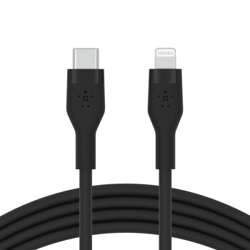 BOOST CHARGE™  USB-A to LTG_silicone, 2M, Black