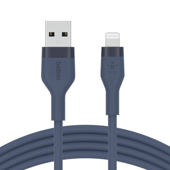 BOOST CHARGE™  USB-A to LTG_silicone, 2M, Blue