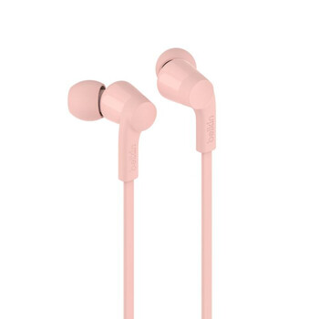 USB-C® Wired Earbuds with Adjustable Volume Limiter, Pink