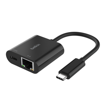 USB-C TO ETHERNET ADAPTER, 100W PD