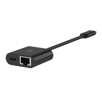 USB-C TO ETHERNET ADAPTER, 100W PD