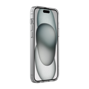 SheerForce Magnetic Anti-Microbial Protective Case for iPhone 15 Plus - clear