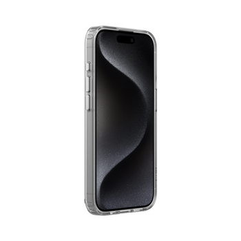 SheerForce Magnetic Anti-Microbial Protective Case for iPhone 15 Pro - clear