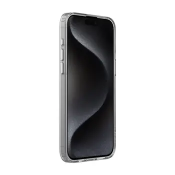 SheerForce Magnetic Anti-Microbial Protective Case for iPhone 15 Pro Max - clear