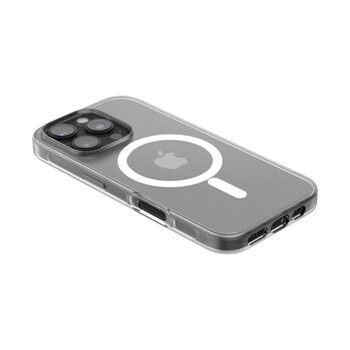 SheerForce Magnetic Anti-Microbial Protective Case for iPhone 16 Pro - clear