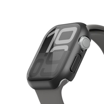 ScreenForce TemperedCurve 2 in 1 360 Anti-Microbial Series 10 - Black - 42mm
