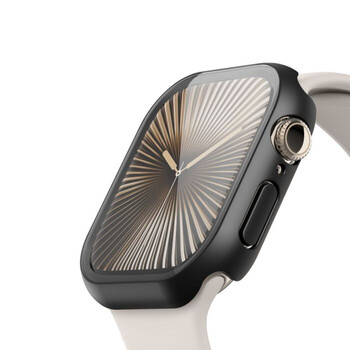 ScreenForce TemperedCurve 2 in 1 360 Anti-Microbial Series 10 - Black - 46mm