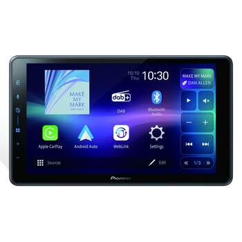 Multimedia 2-DIN 9.0" Capacitive touchscreen multimedia player with easy smartphone connect