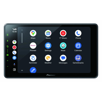 Multimedia 2-DIN ONE SIZE FITS ALL  10.1” Capacitive touchscreen multimedia player with easy smartphone connect