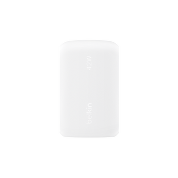 42W PD/PPS Dual Standalone Home Charger (30W USB-C & 12W USB-A)