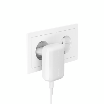 42W PD/PPS Dual Standalone Home Charger (30W USB-C & 12W USB-A)
