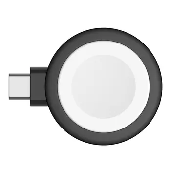 BoostCharge Standalone Portable USB-C® Apple Watch Charger, Black