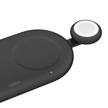 BoostCharge Standalone Portable USB-C® Apple Watch Charger, Black