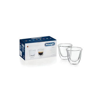 De'Longhi Σετ Φλιτζάνια Espresso Γυάλινα Διάφανα 60ml 2τμχ (5513214591) (DLG5513214591) De'Longhi Σετ Φλιτζάνια Espresso Γυάλινα Διάφανα 60ml 2τμχ (5513214591) (DLG5513214591)