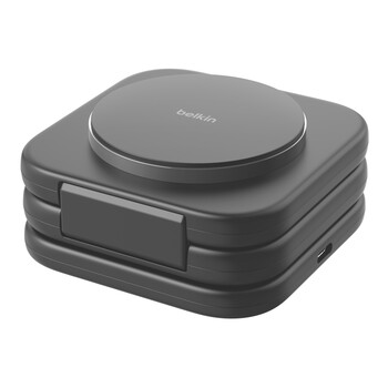 BOOSTCHARGE PRO 3-in-1 Magnetic Wireless Charging Travel Pad with Qi2 15W