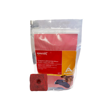 Ποντικοφάρμακα Aroutox block κύβος κουτί 100gr 6-XBL-100 Ποντικοφάρμακα Aroutox block κύβος κουτί 100gr 6-XBL-100