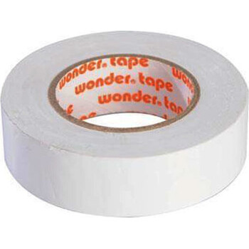 Ταινία μονωτική Wonder λευκή 19mmx20m