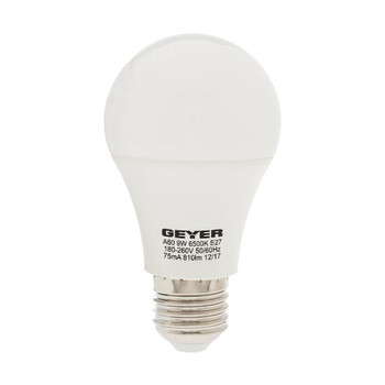 GEYER Λάμπα led Α60 E27 9.5W ψυχρό 1055LM LADE2710E GEYER Λάμπα led Α60 E27 9.5W ψυχρό 1055LM LADE2710E