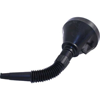 Χωνί διπλό μαύρο 13801 πλήρωσης λαδιού βενζίνης με προστατευτική σίτα Χωνί διπλό μαύρο 13801 πλήρωσης λαδιού βενζίνης με προστατευτική σίτα