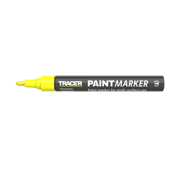 TRACER Μαρκαδόρος ανεξίτηλος βαρέως τύπου κίτρινος APTM1