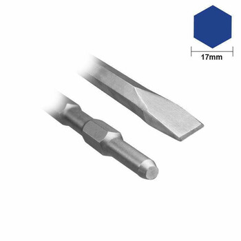 Καλέμι με υποδοχή HEX 17*280*25mm κίνας Καλέμι με υποδοχή HEX 17*280*25mm κίνας