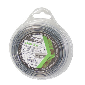 RAIDER Μεσινέζα τετράγωνη με ανθρακόνημα 4.50mm*5m 110286 RAIDER Μεσινέζα τετράγωνη με ανθρακόνημα 4.50mm*5m 110286