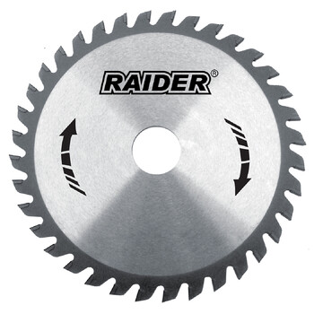 RAIDER Δίσκος κοπής ξύλου Φ20/ Φ185/60Δόντια 163132