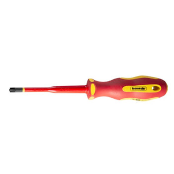 TOP MASTER Κατσαβίδι ηλεκτρολόγου VDE 1000V PZ/S2x100mm 220101 TOP MASTER Κατσαβίδι ηλεκτρολόγου VDE 1000V PZ/S2x100mm 220101