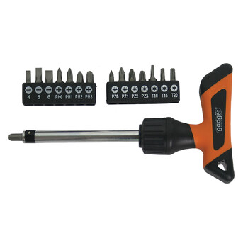 GADGET Σετ τάφ & μύτες 16τεμ 225204 GADGET Σετ τάφ & μύτες 16τεμ 225204