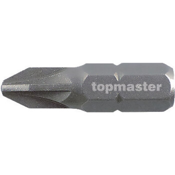 TOP MASTER Μύτη κατσαβιδιού με μέγεθος PZ2 25mm συσκευασία 2τεμ. 338705 TOP MASTER Μύτη κατσαβιδιού με μέγεθος PZ2 25mm συσκευασία 2τεμ. 338705