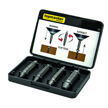 TOP MASTER Σετ αφαίρεσης βίδας 4pcs 339701 TOP MASTER Σετ αφαίρεσης βίδας 4pcs 339701