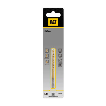 CAT Τρυπάνι τιτανίου HSS 5.5x93mm DA02008 CAT Τρυπάνι τιτανίου HSS 5.5x93mm DA02008