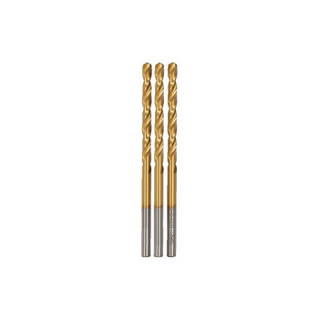 CAT Τρυπάνι τιτανίου HSS σετ:3τεμ 3.5x65mm DA02004 CAT Τρυπάνι τιτανίου HSS σετ:3τεμ 3.5x65mm DA02004