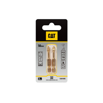 CAT Μύτη κατσαβιδιού αστέρι με μέγεθος PZ2 50mm συσκευασία 2τεμ. DA01005 CAT Μύτη κατσαβιδιού αστέρι με μέγεθος PZ2 50mm συσκευασία 2τεμ. DA01005