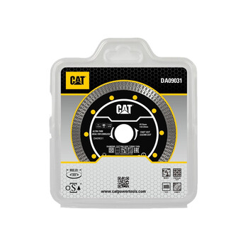 CAT Δίσκος κοπής διαμαντέ Turbo Super Thin (Gres) 115x22.23x1.4mm DA09031 CAT Δίσκος κοπής διαμαντέ Turbo Super Thin (Gres) 115x22.23x1.4mm DA09031