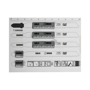 CAT Λάμα σέγας ξύλου 100mm T144DP σετ:5τεμ. DA06002 CAT Λάμα σέγας ξύλου 100mm T144DP σετ:5τεμ. DA06002