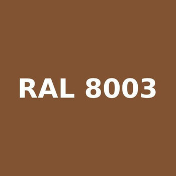 Σπρέι καφέ ανοιχτό γυαλιστερό "clay brown" Quantum RAL 8003 - 400ml