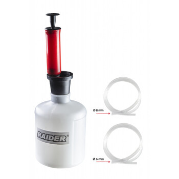 RAIDER Αντλία εξαγωγής πετρελαίου-λαδιού 1.6L 1.3m λάστιχο 075907 RAIDER Αντλία εξαγωγής πετρελαίου-λαδιού 1.6L 1.3m λάστιχο 075907