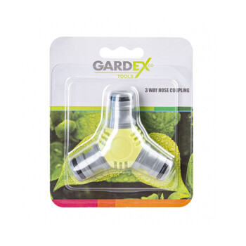 GARDEX Σύνδεσμος ταχυσυνδέσμων τριπλός 404305 GARDEX Σύνδεσμος ταχυσυνδέσμων τριπλός 404305