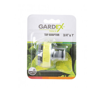 GARDEX Ρακόρ βρύσης με θηλυκό σπείρωμα 3/4" & 1" 404403 GARDEX Ρακόρ βρύσης με θηλυκό σπείρωμα 3/4" & 1" 404403