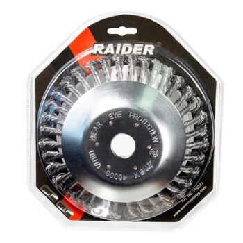 RAIDER Κεφαλή θαμνοκοπτικού Turbo Brush 200MM 110241 RAIDER Κεφαλή θαμνοκοπτικού Turbo Brush 200MM 110241