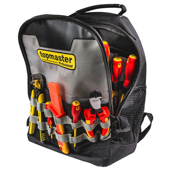 TOP MASTER Τσάντα Εργαλείων Πλάτης Μαύρη Μ40xΠ23xΥ31εκ. 499950 TOP MASTER Τσάντα Εργαλείων Πλάτης Μαύρη Μ40xΠ23xΥ31εκ. 499950