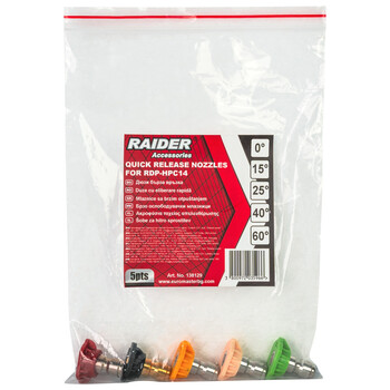 RAIDER Πλυστικού μπεκ σετ 5τεμ. για RDP-HPC14 138129 RAIDER Πλυστικού μπεκ σετ 5τεμ. για RDP-HPC14 138129