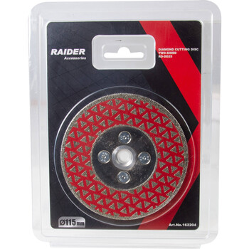 RAIDER Δίσκος λείανσης δομικών υλικών διαμαντέ 115x22.2mm M14 RD-DD25 162204 RAIDER Δίσκος λείανσης δομικών υλικών διαμαντέ 115x22.2mm M14 RD-DD25 162204