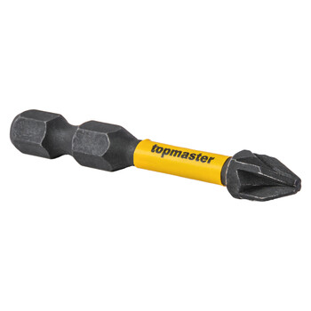 TOP MASTER Μύτη κατσαβιδιού Impact σταυρός με μέγεθος PZ2 50mm συσκευασία 2τεμ. 338734 TOP MASTER Μύτη κατσαβιδιού Impact σταυρός με μέγεθος PZ2 50mm συσκευασία 2τεμ. 338734